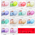 100pcs kit de ballon en latex pastel en gros 10 pouces de couleur de bonbon macaron assorti des ballons en latex